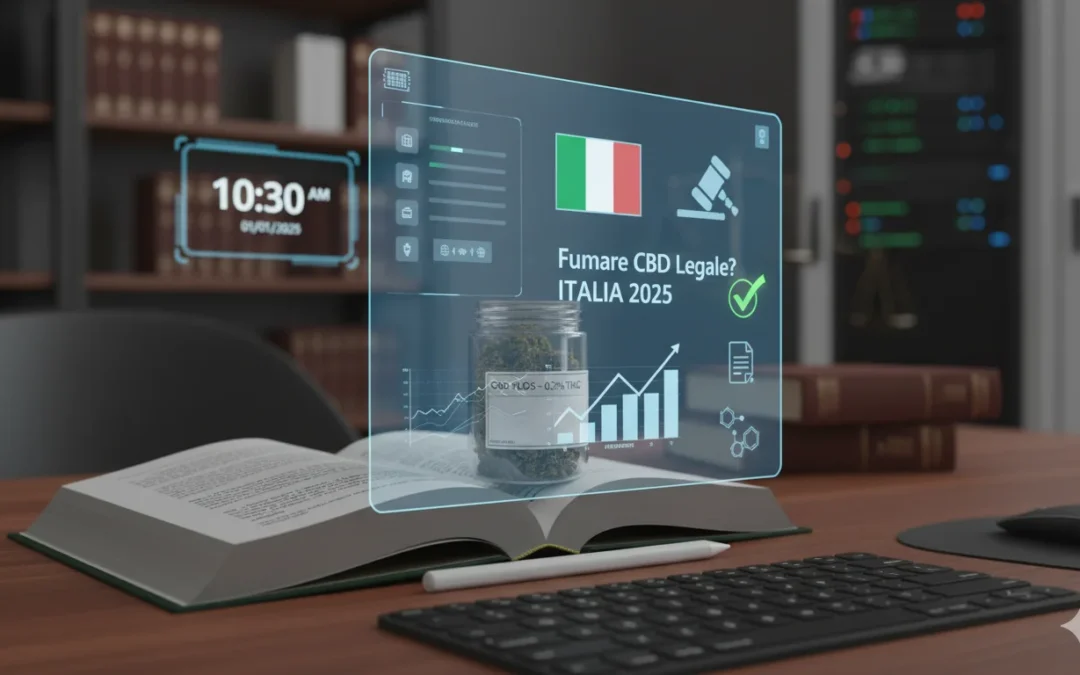 Fumare CBD legale nel 2025 in Italia: cosa dice la legge?